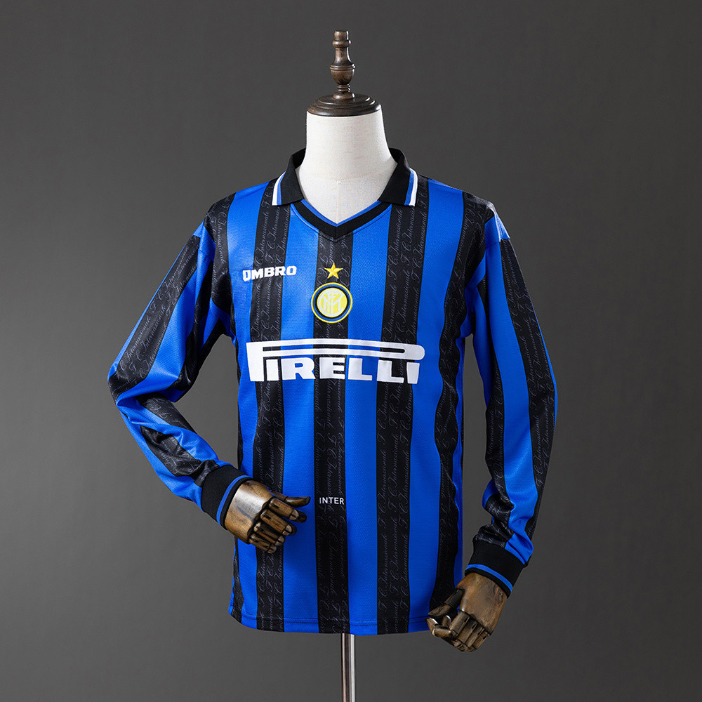 Retro Inter Milan 97/98 Home Long Sleeve