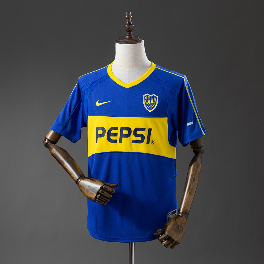 Retro Boca Juniors 03/04 Home