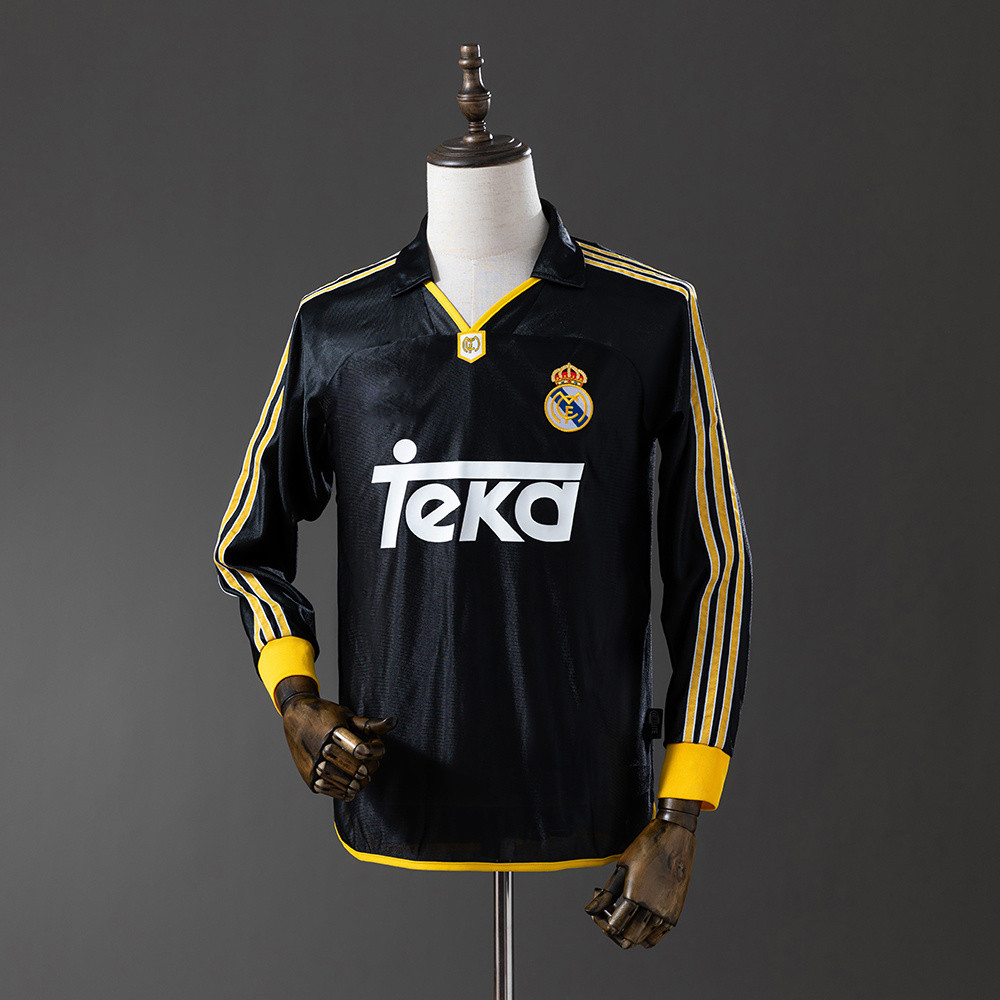 Real Madrid 99/01 Away Long Sleeve