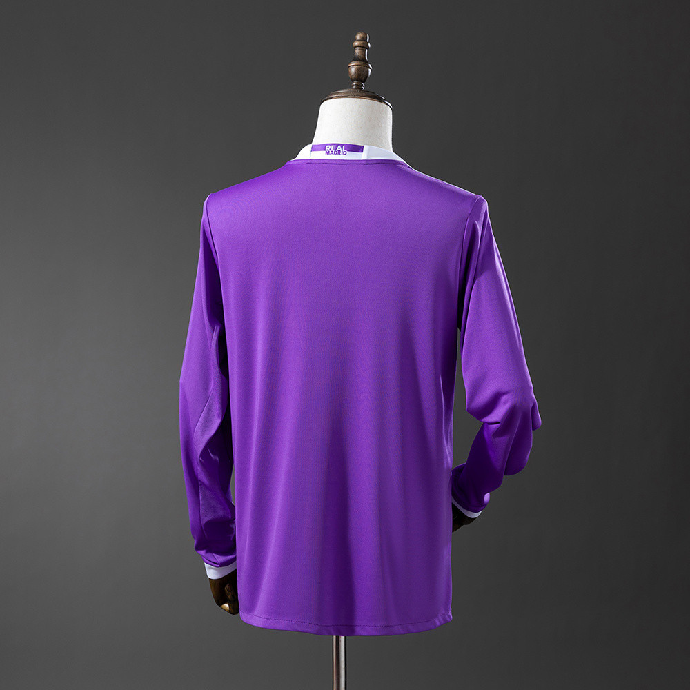 Retro Real Madrid 16/17 Away Long Sleeve