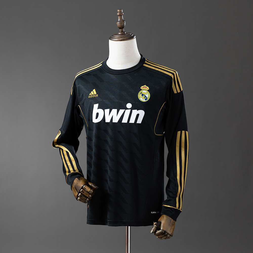 Retro Real Madrid 11/12 Long Sleeve Away