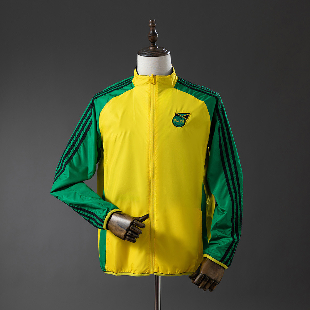 Jamaican Trench Coat Reversible