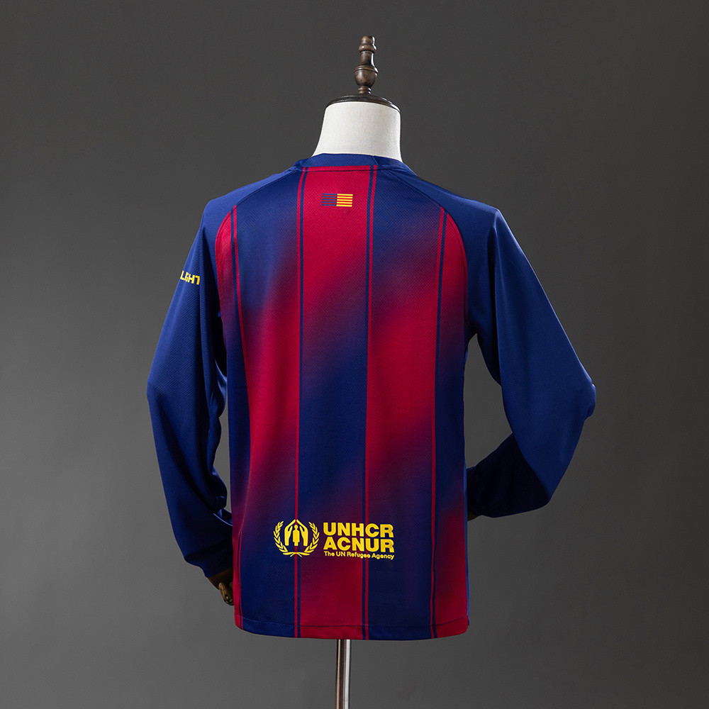 FC Barcelona 2025/26 Long Sleeve Home