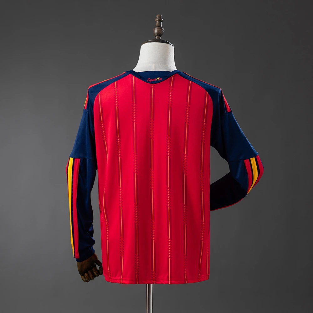 Spain Home 2026 World Cup Long Sleeve