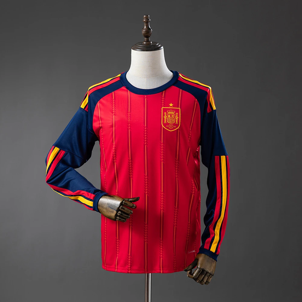 Spain Home 2026 World Cup Long Sleeve