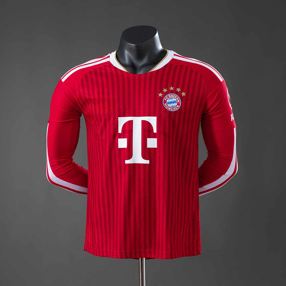 FC Bayern Munich 2026/27 Home Player Version Long Sleeve