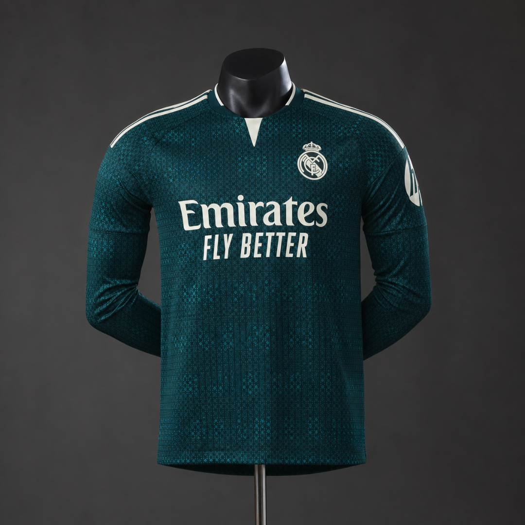 Real Madrid Player Version 2026/27 Away Long Sleeve