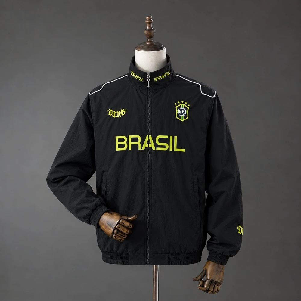 Brazil Windbreaker Black