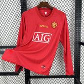 Manchester United Home 07/08 Long Sleeve Jersey