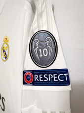 Real Madrid Home 15/16 Long Sleeve Jersey