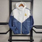 Real Madrid White/Blue Jacket
