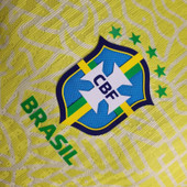 Long Sleeve Brazil Home  Player Version 2024 Jersey