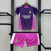Kids Real Madrid Away 2025/26 Purple Goalkeeper