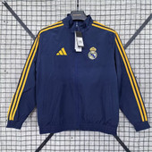 Real Madrid Reversible Blue 2025/26 Windbreaker