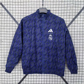 Real Madrid Reversible Blue 2025/26 Windbreaker