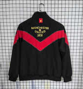 Manchester United Retro 2007/08 Windbreaker Black