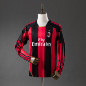Retro AC Milan 10/11 Home Long Sleeve