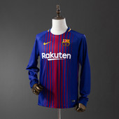 Retro Barcelona 17/18 Home Long Sleeve