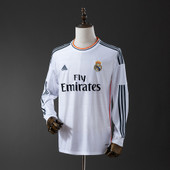 Retro Long Sleeve Real Madrid 13/14 Home