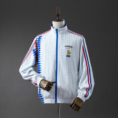 France Retro Reversible Windbreaker