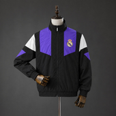 Real Madrid Windbreaker Black/Purble