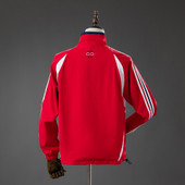 France Retro Windbreaker Red