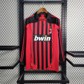 AC Milan Home 07/08 Long Sleeve Jersey