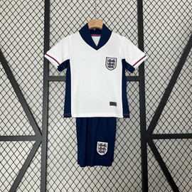 Kids England Euro 2024 Home Jersey