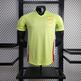 Spain Euro Away Player Version 2024 Jersey