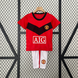 Kids Manchester United Retro 2009/10 Home