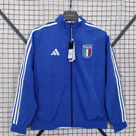 Italy Reversible Blue 2025/26 Windbreaker