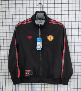 Manchester United 2025/26 Windbreaker Black
