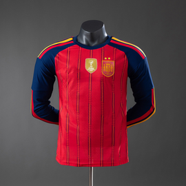 Spain Home 2026 World Cup Player Version Long Sleeve