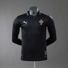 Portugal Black 2026 World Cup Player Version Long Sleeve