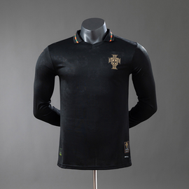 Portugal Black 2026 World Cup Player Version Long Sleeve
