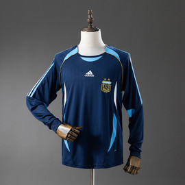 Retro Argentina 2006 Away Long-Sleeved