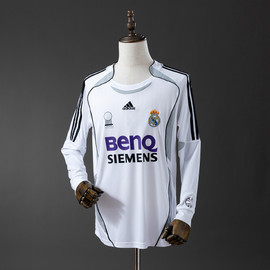 Real Madrid 2006/07 Home Long Sleeve