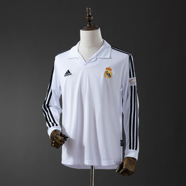 Retro Real Madrid 2002/03 Home Long Sleeve