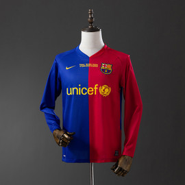 Retro Barcelona 08/09 Champions League Long Sleeve