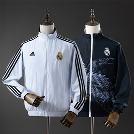 Real Madrid Trench Coat Reversible