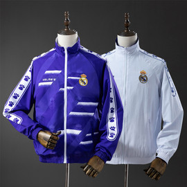 Real Madrid Retro Trench Coat Reversible