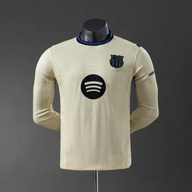 F.C.B Long Sleeve Away 2025/26 Player Version