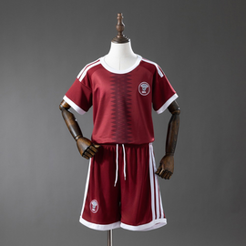 Kids Qatar 2026 Home Jersey