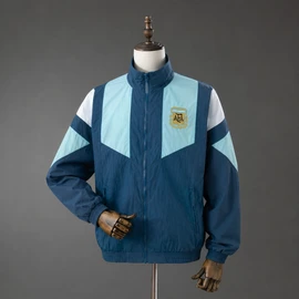 Argentina Retro Windbreaker Blue