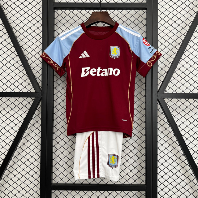 Kids Aston Villa 2025/26 Third Home