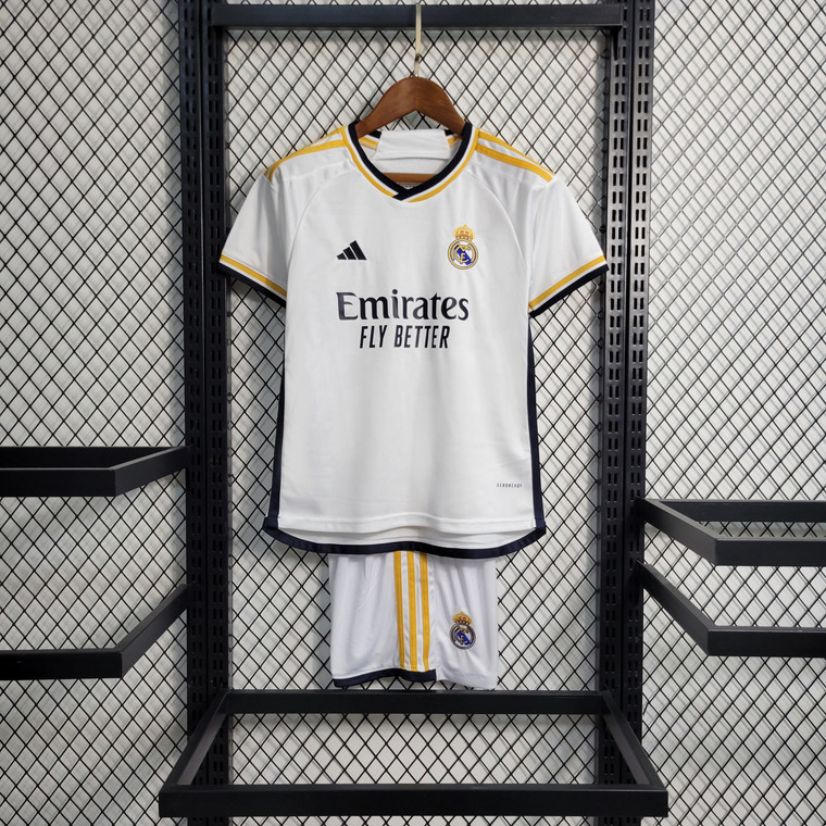 Kids Real Madrid Home 2023/24 Jersey