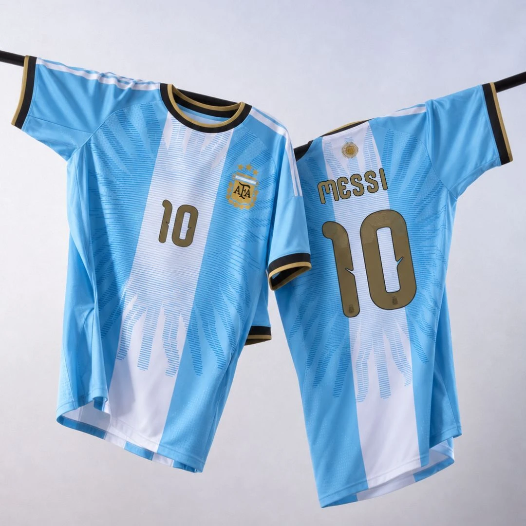 Messi Argentina Anniversary Jersey