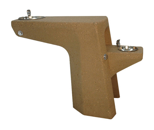 Wausau® ADA Double Concrete Drinking Fountain
