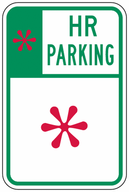 Custom Parking Sign R7-108