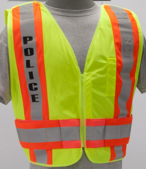 ANSI 2 Adjustable POLICE Vest